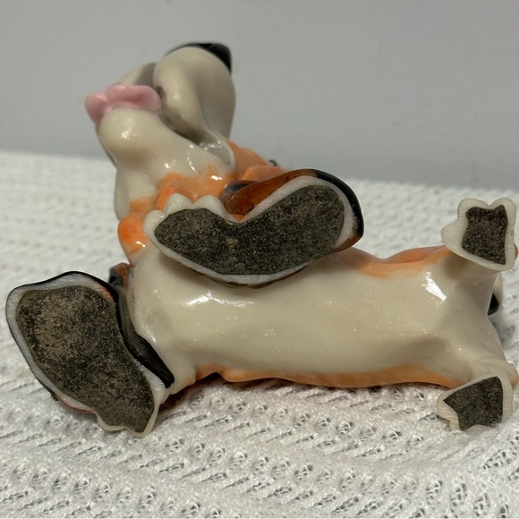 Ceramic Basset Hound Dog Figurine/glasses holder - Picture 5 of 7